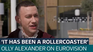 Olly Alexander says Eurovision experience so far has been a 'rollercoaster'| ITV News