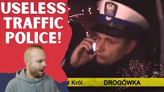 Englishman Reacts to... Policjanci z DROGÓWKI