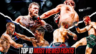The BEST Most Viewed MMA Fights in UFC History