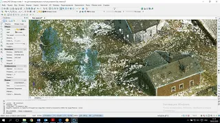 NanoCAD Облака точек. Цифровая модель рельефа при съемке беспилотниками и мобильными сканерами