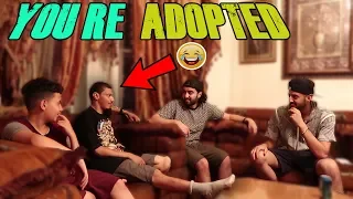 WE TOLD OUR BROTHER HE'S ADOPTED PRANK!