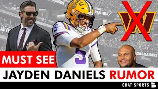 Jayden Daniels Doesn’t Want To Play For The Washington Commanders?  Raiders Rumors & NFL News