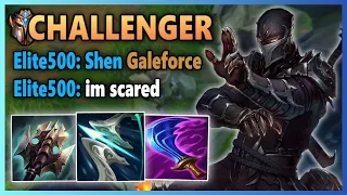 This Galeforce Shen build makes EUW Challenger look like Iron