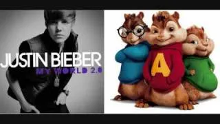 Justin Bieber Feat CHIPMUNKS - never say never