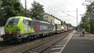 1 hour freight trains in Germany part 2 with military trains, Br232, Deltarail, PRESS, TXL and more