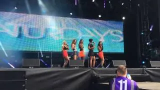 The Saturdays - higher live at north east live