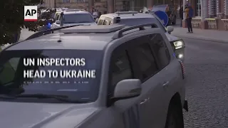 UN inspectors head to Ukraine nuclear plant