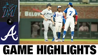 Marlins vs. Braves Game Highlights (4/12/21) | MLB Highlights