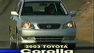 2003 Toyota Corolla S - MotorWeek Retro
