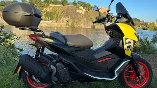 Aprilia SR GT 125 Sport a zkušenost po měsíci a 1.600 km