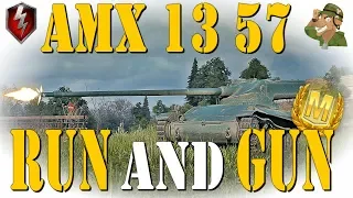 Run and Gun | AMX 13 57 Review | WoT Blitz [2019]