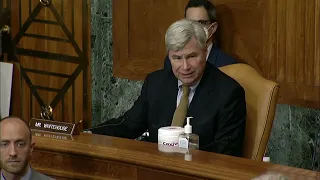 Sen. Whitehouse Questions Former Labor Sec. Reich on Profiteering in a Budget Committee Hearing