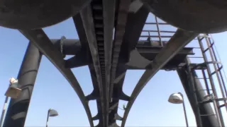 Flight Deck Top Gun Roller Coaster POV California's Great America