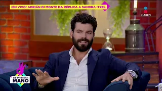 En vivo: Adrián Di Monte DA RÉPLICA A  Sandra Itzel