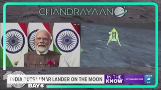 India becomes the fourth country to successfully land a spacecraft on the moon