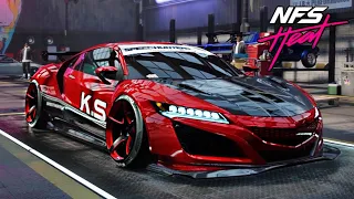 AKURA NSX build and gameplay NeedForSpeed heat