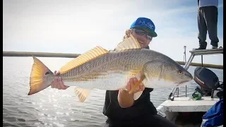 FLY FISHING LOUISIANA REDFISH