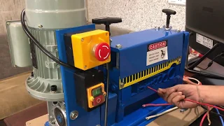 Compact Wire Stripping Machine