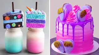 Most Beautiful Cake Decorating Ideas | Creative Colorful Cake Decorating Tutorial | So Tasty Dessert