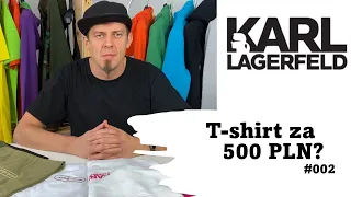 Oceniam T-shirty i bluzę Karl Lagerfeld. Czy to już marka premium? (Historia, Coca-Cola, H&M) #test