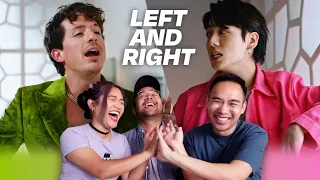 Cousins React to Charlie Puth (feat. Jungkook) Left and Right