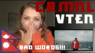 VTEN - CRMNL FEAT. BOBBY BEATZ I REACTION VIDEO