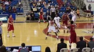 Sacred Heart vs Fairleigh Dickinson - Men's Basketball - 2nd Half - Seilund 3-pointer - Feb 22, 2014