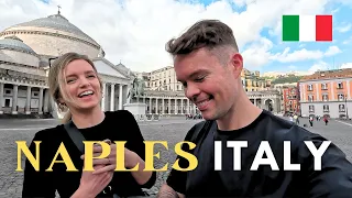 24 Hours in NAPLES, ITALY!! First Impressions 🇮🇹 Travel Vlog