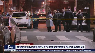 Temple University police officer shot and killed in the line of duty