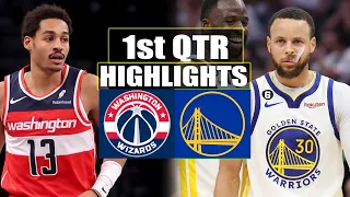 Washington Wizards vs Golden State Warriors 1st QTR game Highlights | Feb 27 | 2024 NBA Season