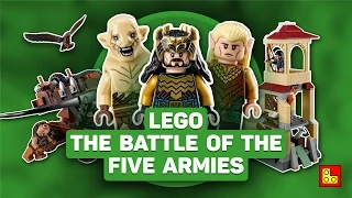 ◉ LEGO Hobbit - The Battle of The Five Armies (Битва 5 Воинств) stop motion build review 79017