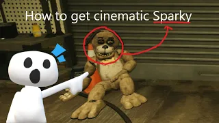 How to get Cinematic Sparky in TPRR ( Roblox )