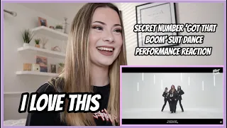 SECRET NUMBER(시크릿넘버) Got That Boom SUIT Dance Performance [REACTION]