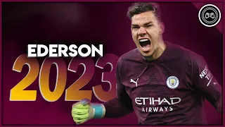 Ederson 2022/23 ● The Brazilian Falcon ● Incredible Saves &  Crazy Passes Show | HD