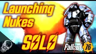Launching Nukes SOLO In Fallout 76 (Easy Nuke Launch Method)