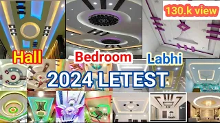 Latest 100 New Gypsum False Ceiling Design ideas 2024|| ceiling design for bedroom with fan