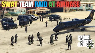 GTA 5 | Swat Team Raid at Airbase | Security Convoy | Game Loverz