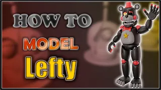 How to model Lefty (Blender/FNAF) (Speed Modeling)