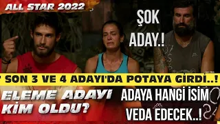 SURVİVOR ALLSTARDA 3. VE 4.ELEMEYE KALAN İSİM • KONSEYDE İLGİNÇ OYLAMA