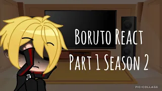 Boruto React||Part 1||Season 2||