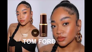 TOM FORD TRACELESS FOUNDATION STICK REVIEW + WEAR TEST