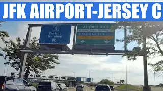 JFK Airport to Jersey City drive in 15 minutes at 60fps