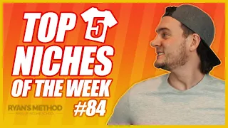 TOP 5 NICHES 🔥 Print on Demand Niche Research #84 — (12/19/2021)