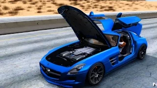 GTA San Andreas - Mercedes Benz SLS AMG 2010 | EnRoMovies _REVIEW