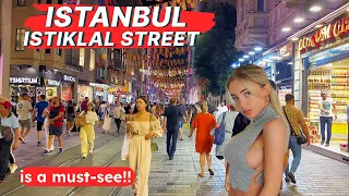 IS A MUST-SEE!! The beating heart of Istanbul : ISTIKLAL STREET ISTANBUL 4K walking tour