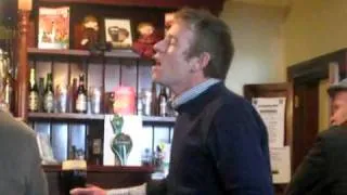 Funny man in pub singing.flv