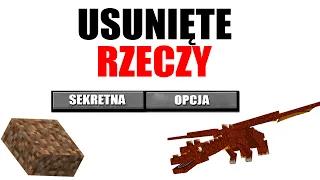 11 USUNIĘTYCH RZECZY KTÓRE MOGĄ POWRÓCIĆ DO MINECRAFT