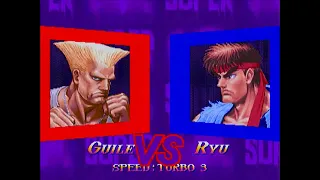 Super Street Fighter 2X :East vs West【GUILE vs RYU】 2022/07/12 1/3