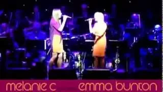 Melanie C & Emma Bunton - começo de "I Know Him So Well".