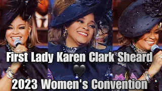 First Lady Karen Clark Sheard’s Address @ COGIC’s WIC 2023 🖤